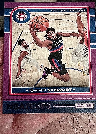 2024-25 Panini NBA Hoops Isaiah Stewart — front