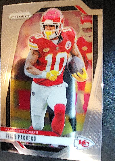 2024 Panini Prizm #139 Isiah Pacheco — front
