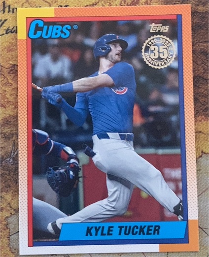 2025 Topps Series 2 #90B2-12 Kyle Tucker — front
