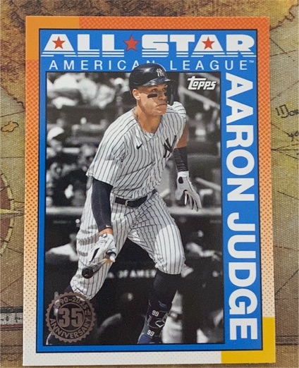 2025 Topps Series 2 1990 Topps All-Star #90AS-12 Aaron Judge — front