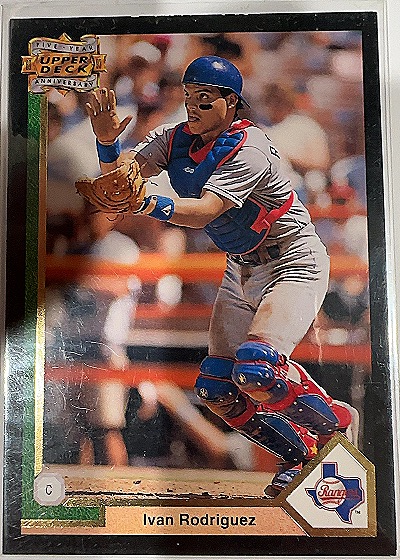 1993 Upper Deck #A12 Ivan Rodriguez — front