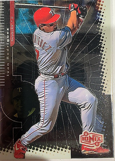 1999 Upper Deck Ionix #57 Ivan Rodriguez — front