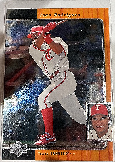 1996 Upper Deck SP #180 Ivan Rodriguez — front
