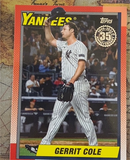 2025 Topps Series 2 #90B2-3 Gerrit Cole — front