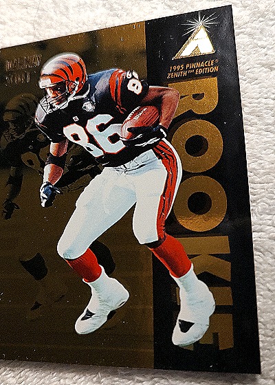 1995 Pinnacle Zenith Edition #Z131 Marshall Faulk — front