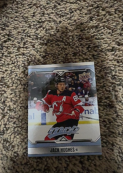 2023 Upper Deck #N/A Jack Hughes — front