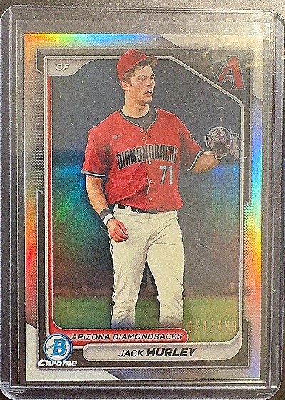 2024 Bowman Chrome Prospects Jack Hurley — front