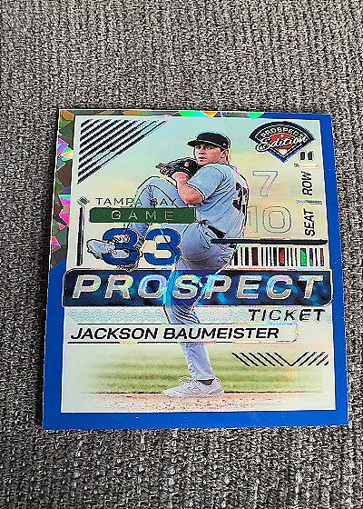 2024 Panini Prospect Edition - Jackson Baumeister — front