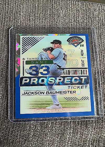 Jackson Baumeister Prospect Ticket — front