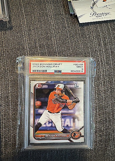 2022 Bowman Draft Jackson Holliday 1st Bowman — front