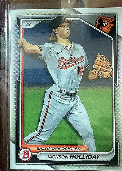 2024 Bowman Prospects #BP-47 Jackson Holliday — front