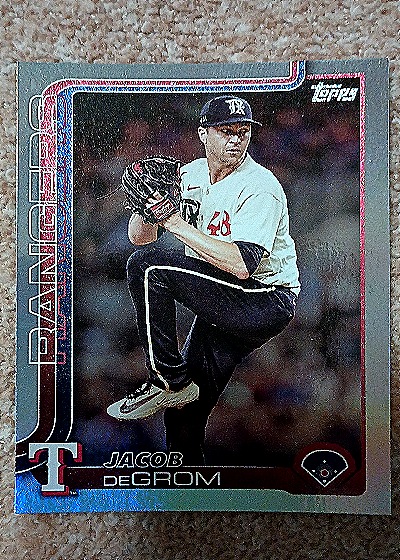 2025 Topps Jacob deGrom #208 — front