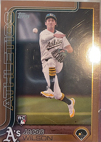2025 Topps Jacob Wilson RC #314 — front