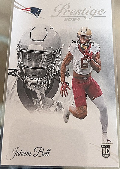 Jaheim Bell 2024 Panini Prestige Rookie Card — front