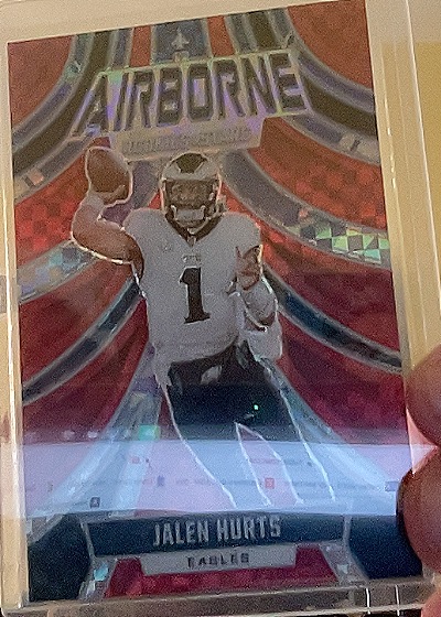 2024 Panini Rookies & Stars Airborne Jalen Hurts — front