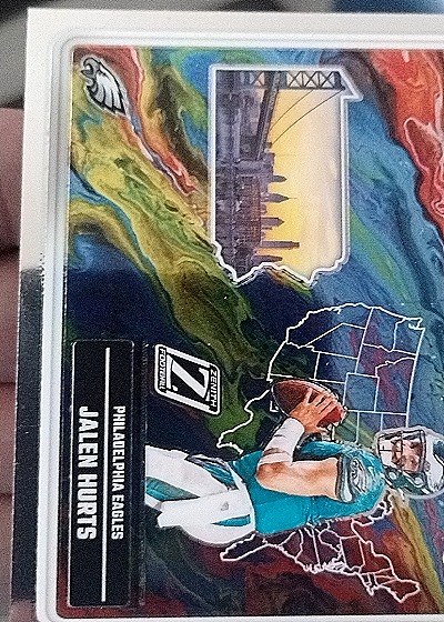 2024 Panini Zenith State of the Art Jalen Hurts — front