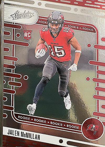 2024 Panini Absolute Jalen McMillan Rookie Card — front