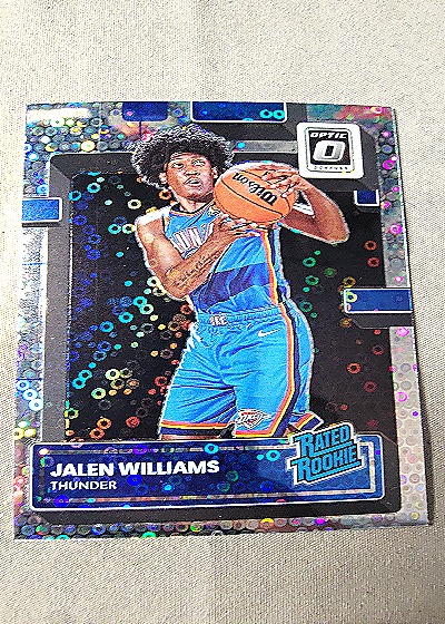Jalen Williams Rated Rookie — front