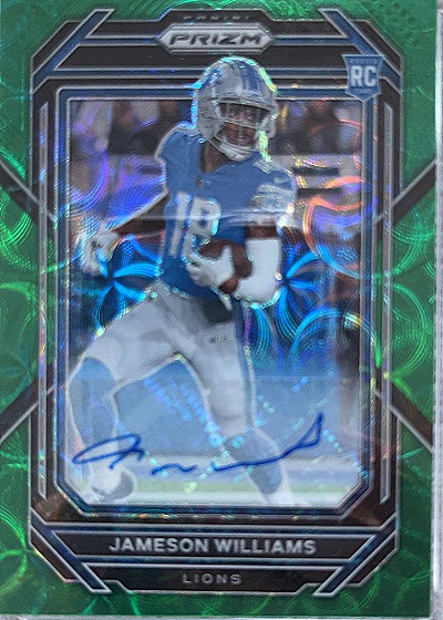 2022 Panini Prizm Jameson Williams RC — front