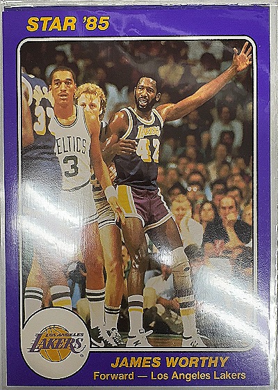 Star '85 James Worthy — front
