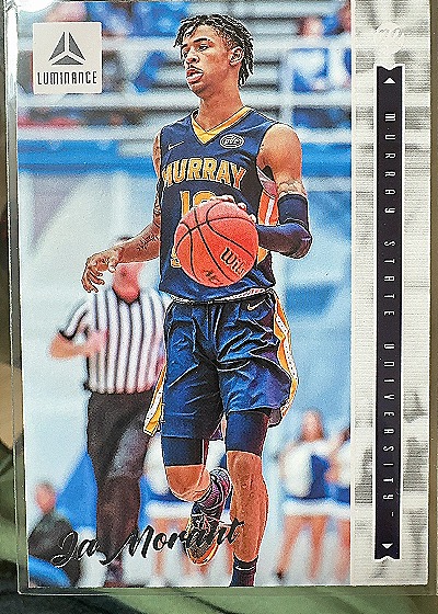 2022 Panini Chronicles Draft Picks Luminance Ja Morant — front
