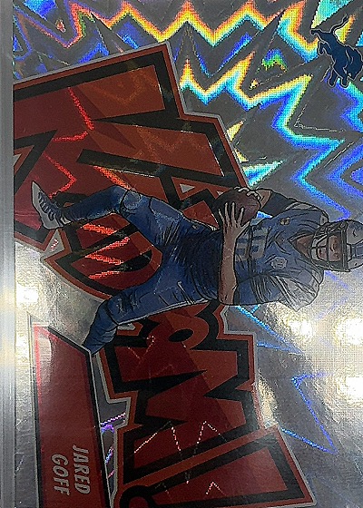 2024 Panini Absolute Kaboom! Horizontal Jared Goff — front