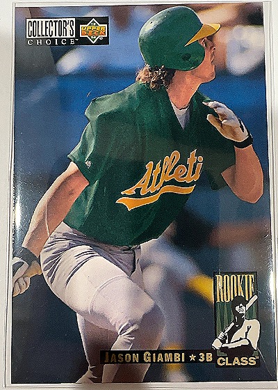 1994 Collector's Choice #657 Jason Giambi — front