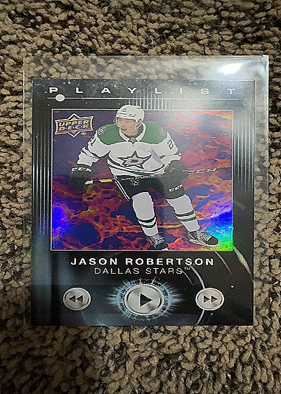 Jason Robertson 2024-25 Upper Deck Series 2 Playlist — front