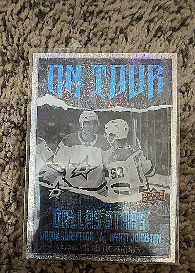 On Tour Jason Robertson & Wyatt Johnston — front