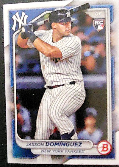 Jasson Dominguez 2024 Bowman RC #17 — front