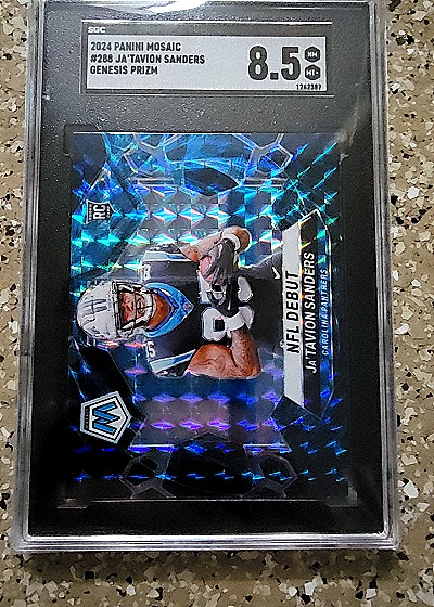 2024 Panini Mosaic NFL Debut Ja'Tavion Sanders — front
