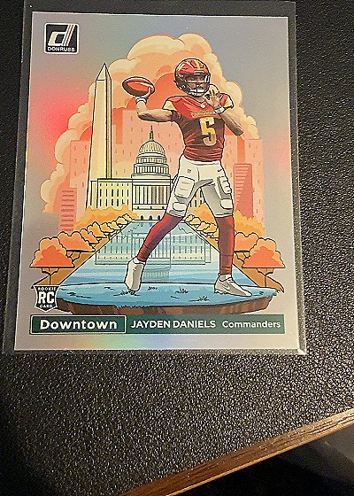 2024 Donruss Downtown Jayden Daniels — front