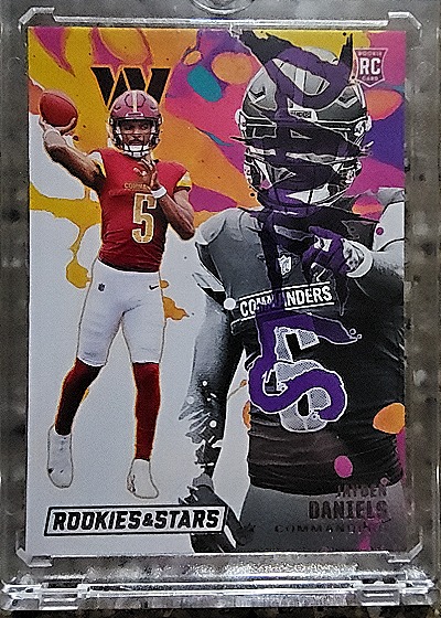 2024 Panini Rookies & Stars Jayden Daniels Rookie Exclusive — front