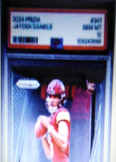 Jayden Daniels 2024 Panini Prizm #347 — front