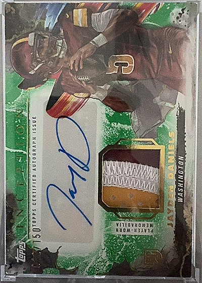 2024 Topps Inception Jayden Daniels — front