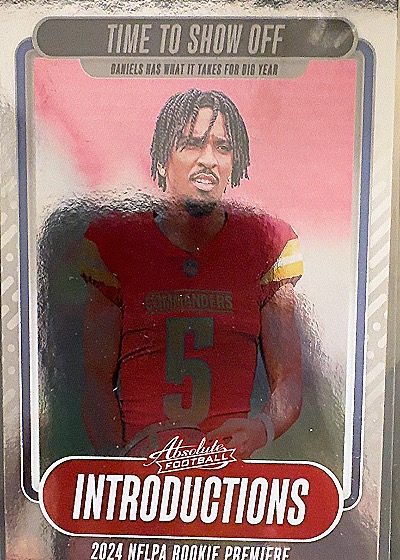 2024 Panini Absolute Introductions Jayden Daniels — front