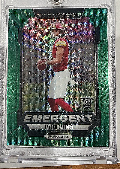 2024 Panini Prizm Emergent Jayden Daniels — front