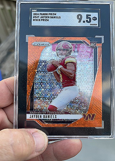 2024 Panini Prizm #347 Jayden Daniels RC — front