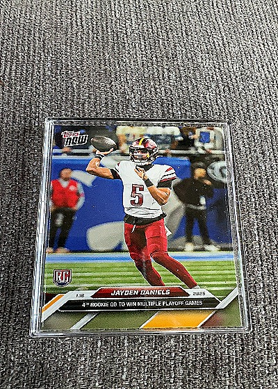 Jayden Daniels 2024 Topps NOW #23 — front