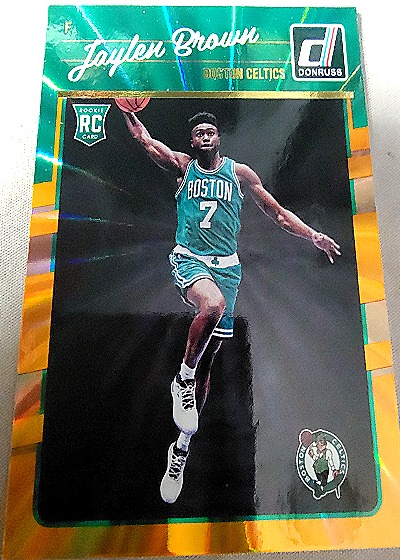 Jaylen Brown 2016-17 Donruss Rookie Card — front