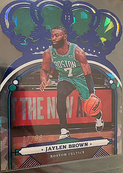 2022-23 Panini Crown Royale Jaylen Brown — front