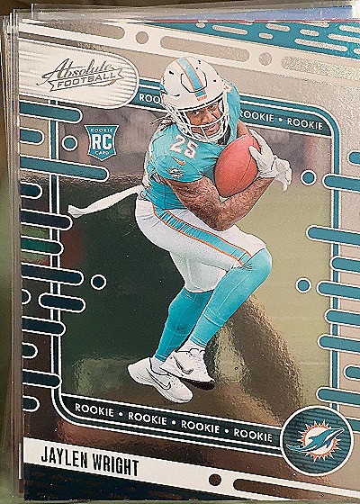 Jaylen Wright 2024 Panini Absolute Rookie — front