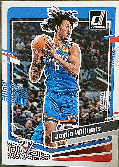 2023-24 Donruss Jaylin Williams — front