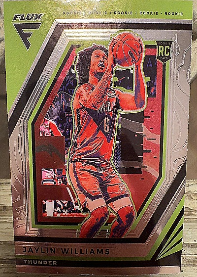 2022-23 Panini Flux Jaylin Williams Rookie — front