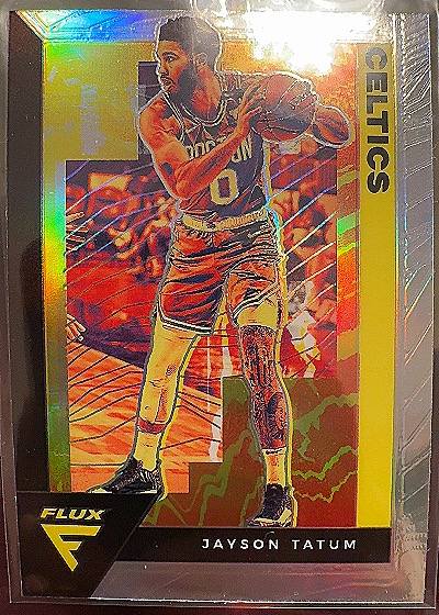 2020-21 Panini Flux Jayson Tatum — front