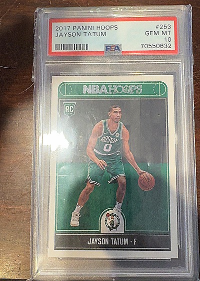 2017 Panini Hoops Jayson Tatum RC — front