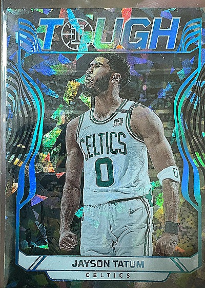 2021-22 Panini Illusions Tough Jayson Tatum — front