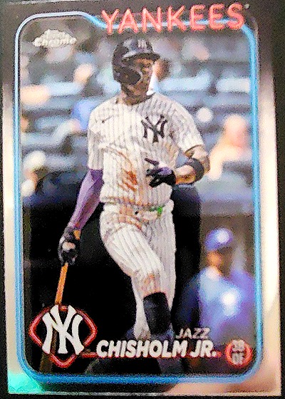2024 Topps Chrome Update #USC78 Jazz Chisholm Jr. — front