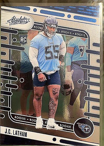 2024 Panini Absolute J.C. Latham Rookie — front