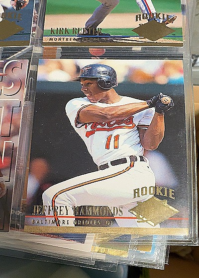 1994 Fleer Ultra Jeffrey Hammonds RC — front